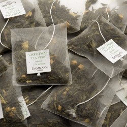 Sachets de thé vert Christmas Tea Dammann Frères
